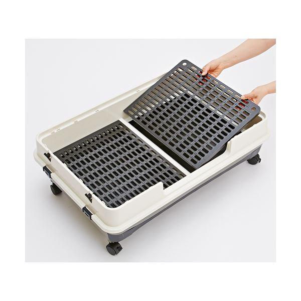 完動品 ラパン 掃除のしやすい広々ケージ ノワール〔ペット用品〕 【Q2268482744】(12337円)