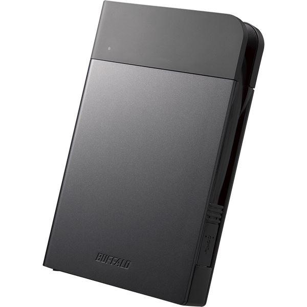 USB3.1(Gen1)対応 耐衝撃ポータブルHDD 2TB ブラック HD-PZF2.0U3-BKA