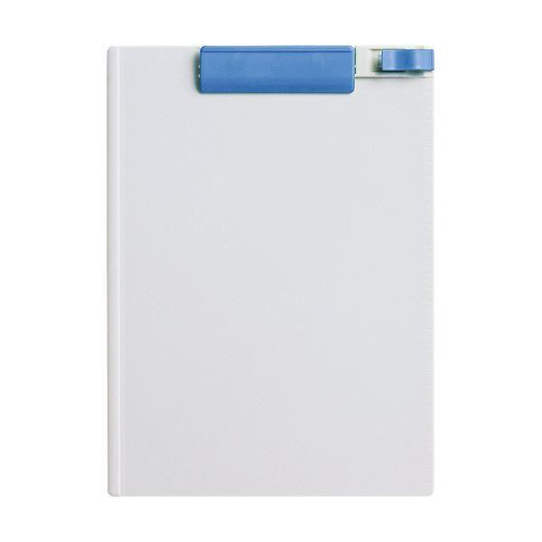 (まとめ)コクヨ クリップボード(K2)A4タテ青 K2ヨハ-PS78B 1セット(10枚)〔×2セット〕
