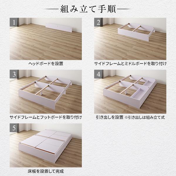 ベッド ホワイト シングル ベッドフレームのみds-2333065 ベッド