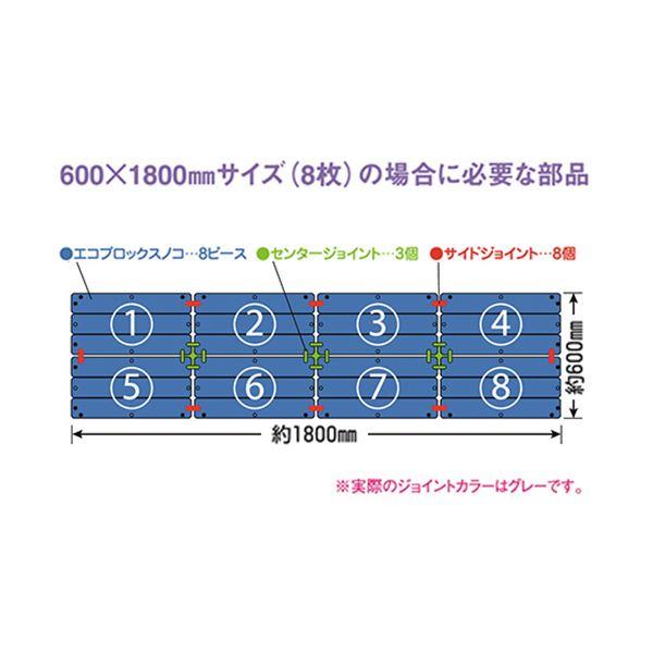 テラモト エコブロックスノコ 297×444mm 青 MR-986-642-0 1ケース(8枚)_2