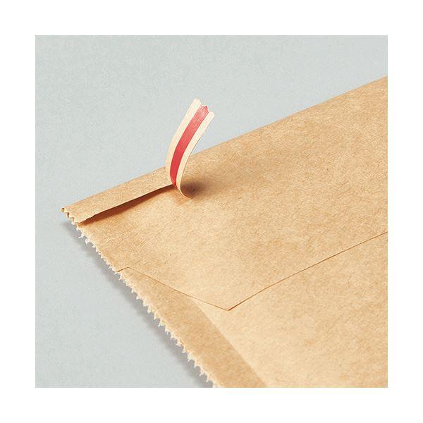 TANOSEE クッション封筒 A4用 内寸235×330mm 茶 1セット(200枚：100枚×2ケース)の画像