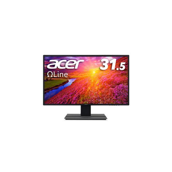 独創的 Acer OmegaLine 31.5型ワイド液晶ディスプレイ EB321HQUDbmidphx(IPS/非光沢/2560x1440/WQHD/16：9/300cd/75Hz/4ms/ブラック/DVI-D(DualLink対応)HDMI・Di... ディスプレイ、モニター