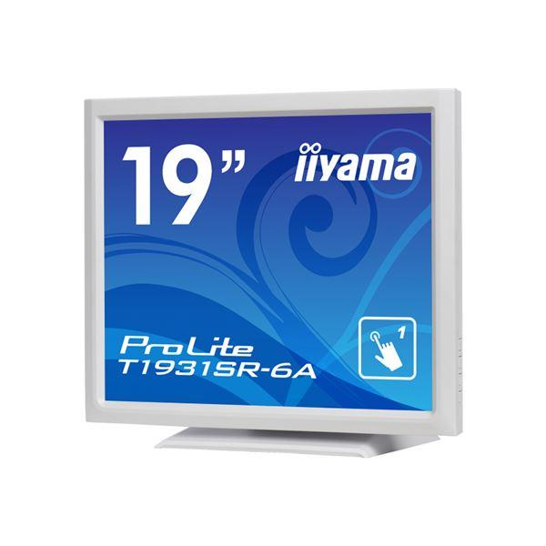 ブランド iiyama タッチパネル液晶ディスプレイ 19型 / 1280×1024 /D-sub、HDMI、DisplayPort / ピュアホワイト / スピーカー:あり / SXGA / IPS / 防塵防滴 /抵抗膜 ... 【DG1524230900】(54400円)