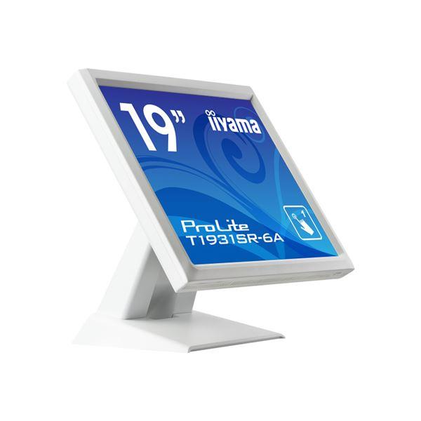 ブランド iiyama タッチパネル液晶ディスプレイ 19型 / 1280×1024 /D-sub、HDMI、DisplayPort / ピュアホワイト / スピーカー:あり / SXGA / IPS / 防塵防滴 /抵抗膜 ... 【DG1524230900】(54400円)