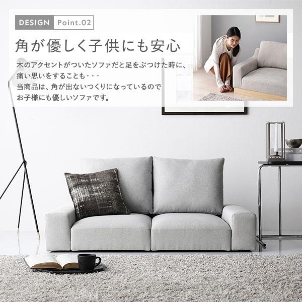 ローソファ フロアソファ 座面単品 ライトグレー 別売り座面 シンプル インテリア家具 リビング家具 組立品_8