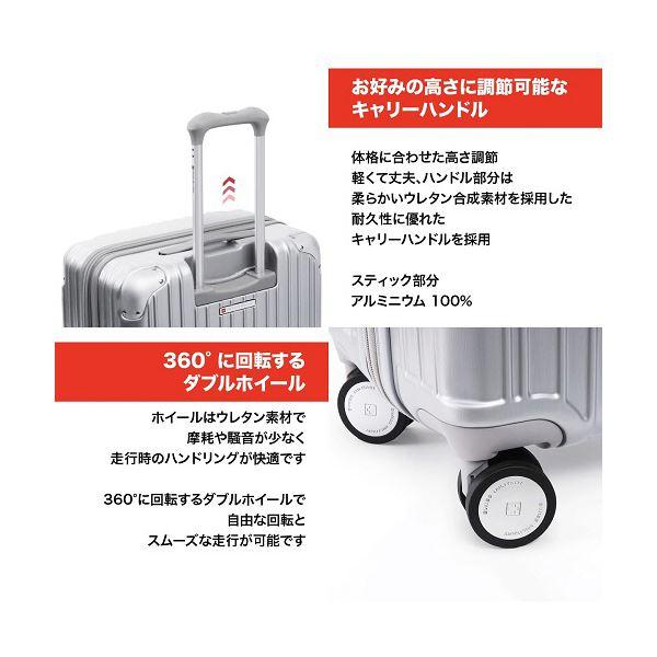 エム・エス・シーSWISS MILITARY CYGNUS(シグナス) 42L メタルシルバー SM-A820 1台の画像