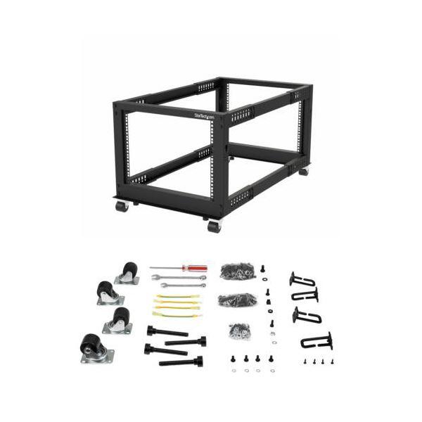 StarTech.com サーバーラック オープンフレーム 19型 8U 4POSTRACK8U 1台_5