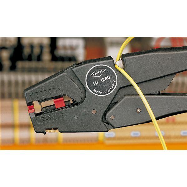 KNIPEX クニペックス ワイヤーストリッパー 全長200mm 1240-200 工具 ツール DIY 作業工具_5