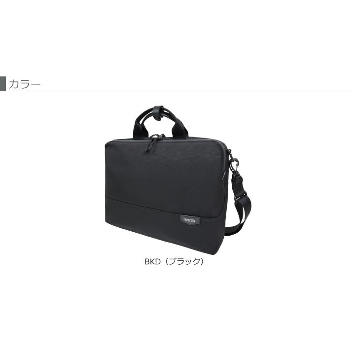マンハッタンパッセージ メーカー直営 5611BKD スリムブリーフケース ビジネスバッグ A4対応 10.5L MANHATTAN PASSAGEの画像