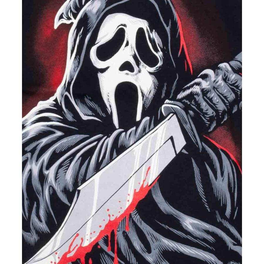 Scream スクリーム 映画tシャツ ゴーストフェイス イラスト 正規品 Fnw0041 501blk Manhattan Projectヤフー店 通販 Yahoo ショッピング