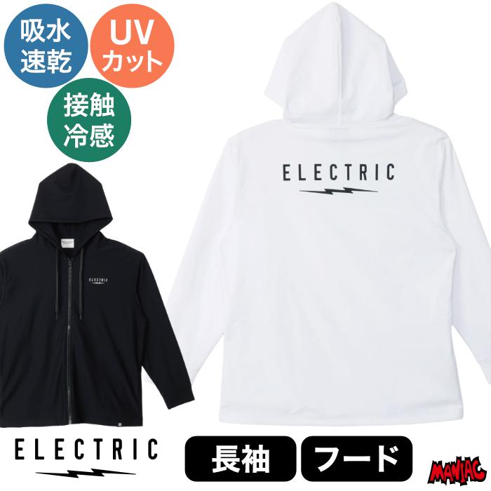 ELECTRIC（エレクトリック） ドライ ジップパーカー ジップフード 速乾