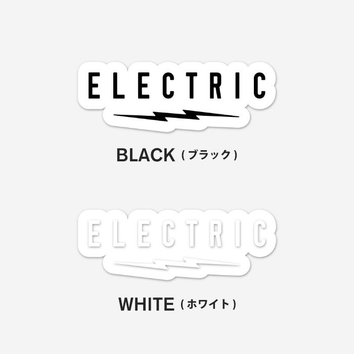 サーフィン ステッカー エレクトリック ELECTRIC UNDERVOLT CLEAR STICKER - Mサイズ E24MA03 ロゴステッカー シールタイプ | ELECTRIC | 05