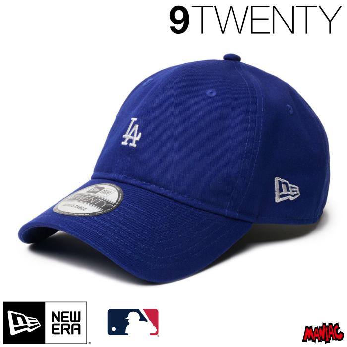 ニューエラ LA ローキャップ 9TWENTY NEWERA MLB Mini Logo ロサンゼルス・ドジャース ダークロイヤル 14307615 ミニロゴ 青 | 9TWENTY