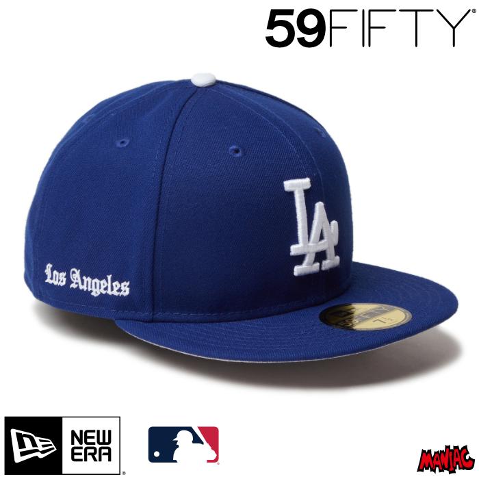 59FIFTY ニューエラ LA キャップ NEWERA MLB Old English ロサンゼルス