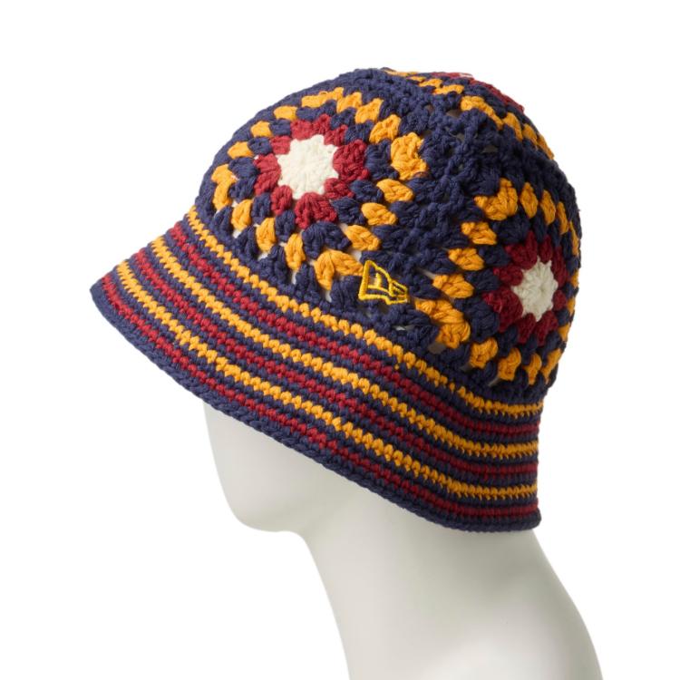 NEW ERA ニューエラ バケットハット NEWERA クロシェ ニット