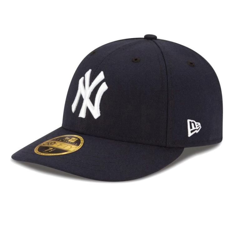 ニューエラ NY キャップ ロープロファイル Low Profile LP 59FIFTY NEWERA MLBオンフィールド ニューヨーク・ヤンキース 13554936 ネイビー 紺｜maniac｜02