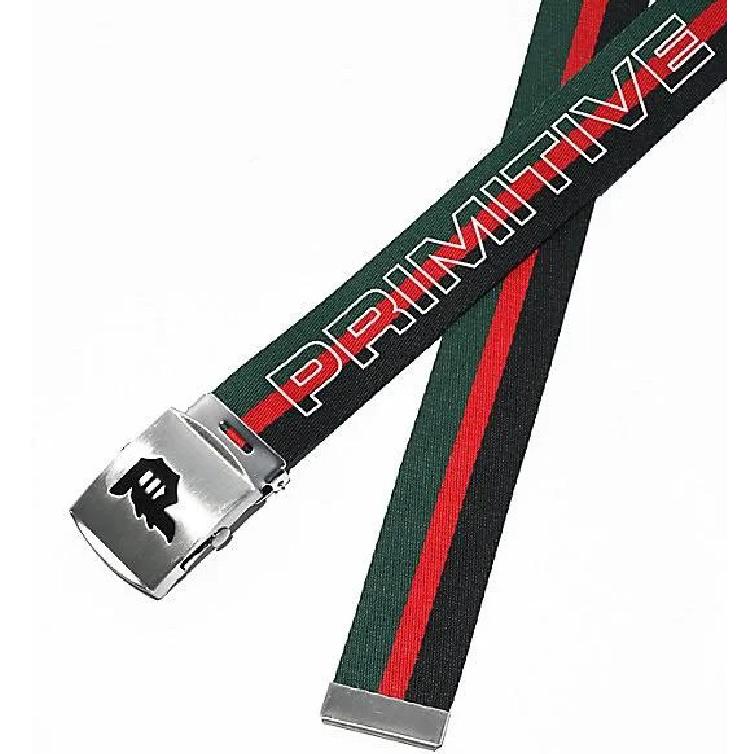 PRIMITIVE プリミティブ EURO WEB BELT メンズ ベルト ジャカードストラップ スケーター スケートブランド｜maniac｜03