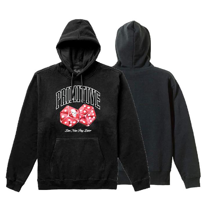 PRIMITIVE プリミティブ メンズ プルオーバー パーカー PAYDAY HOOD スケーター メンズ トップス トレーナー スウェット フード  スケートブランド