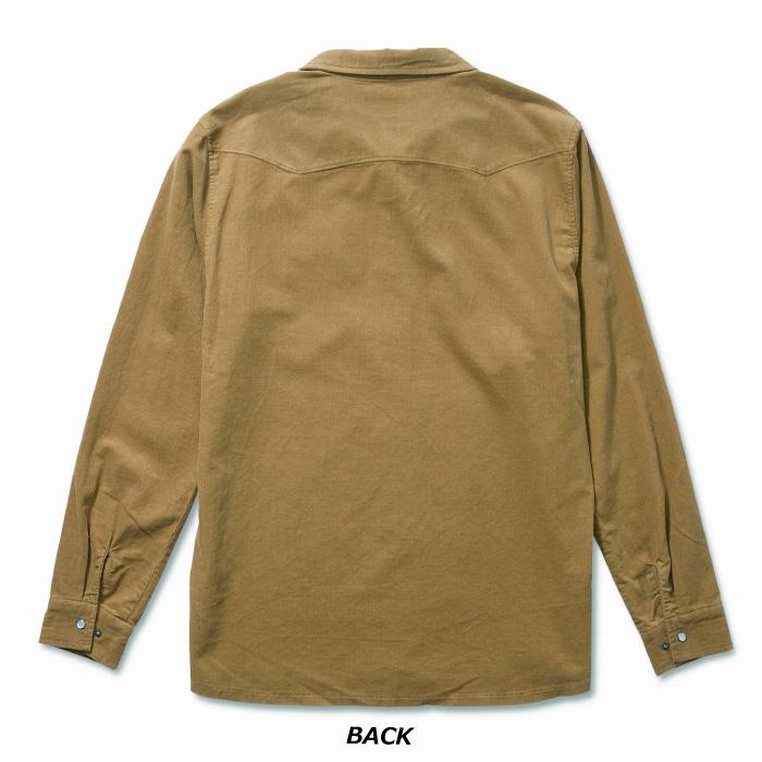 SALTY CREW ソルティークルー メンズ コーデゥロイ シャツ 74-105 BOONDOCKS CORDUROY L/S - STRAW | SALTY CREW | 02