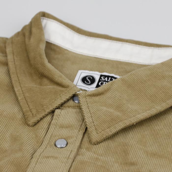 SALTY CREW ソルティークルー メンズ コーデゥロイ シャツ 74-105 BOONDOCKS CORDUROY L/S - STRAW | SALTY CREW | 03
