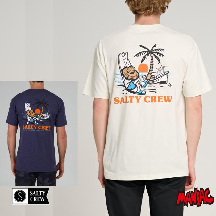 SALTY CREW ソルティークルー メンズ 54-201 Siesta S/S Premium Tee 半袖シャツ バックプリント | SALTY CREW