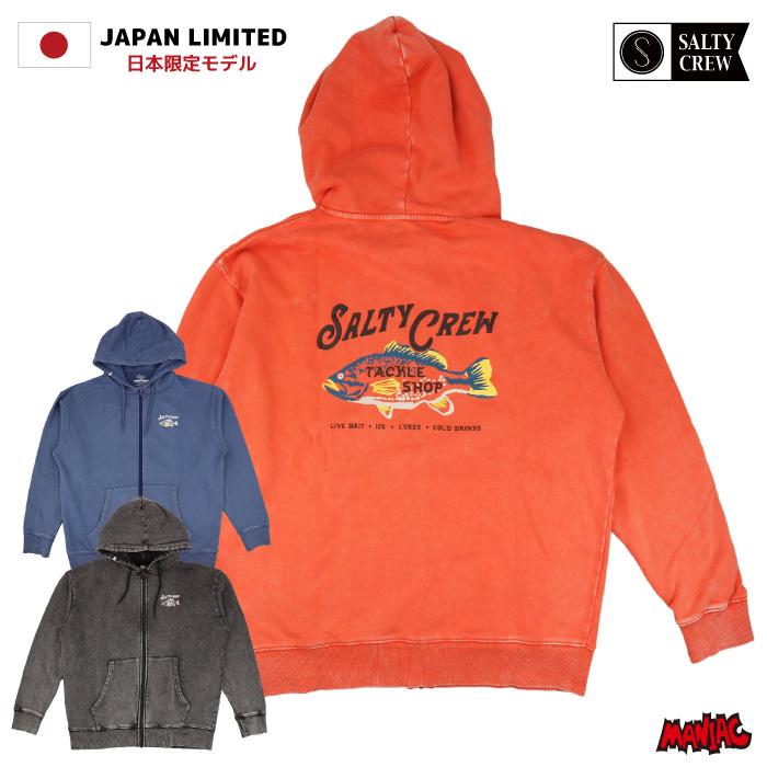 SALTY CREW ソルティークルー パーカー ジップパーカー 75-270 TACKLE SHOP HOOD 長袖 前開き | SALTY CREW