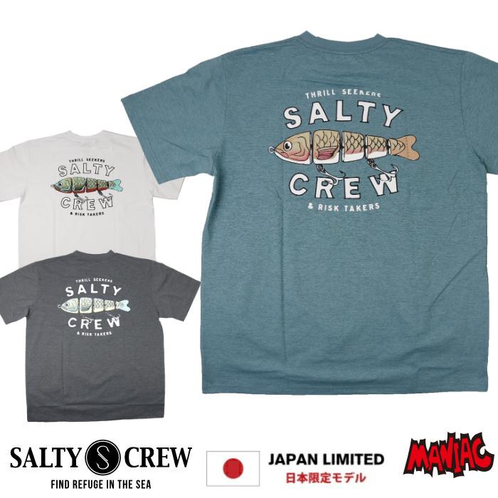 SALTY CREW ソルティークルー メンズ 55-235 DRY TEE ジャパンリミテッド バックプリント サーフブランド 男性用 釣り | SALTY CREW