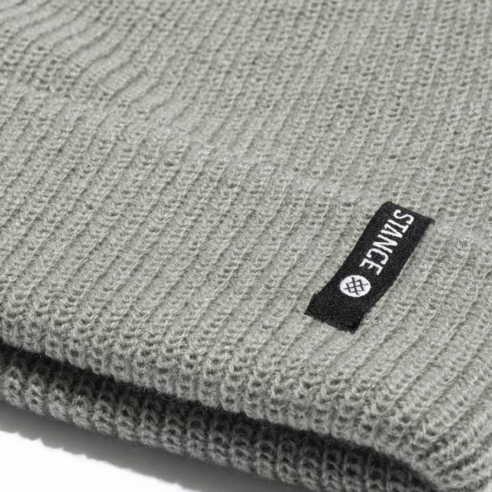 STANCE スタンス ソックス ビーニー ニット帽 ニットキャップ STANCE SOCKS ICON 2 BEANIE - HEATHER GREY アイコン2 ヘザーグレー 帽子｜maniac｜03