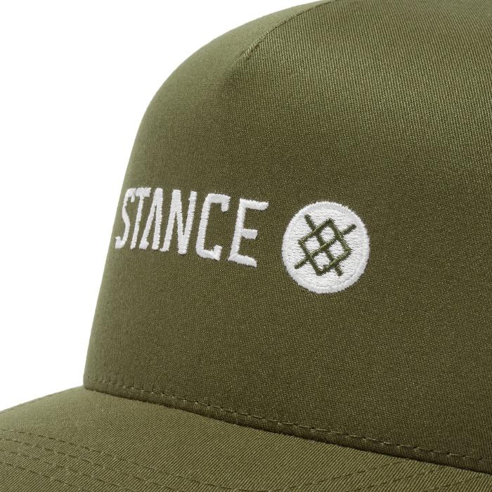 STANCE スタンス ソックス 帽子 キャップ STANCE SOCKS ICON SNAPBACK HAT - MILITARY GREEN アイコン スナップバック ハット ミリタリーグリーン｜maniac｜04
