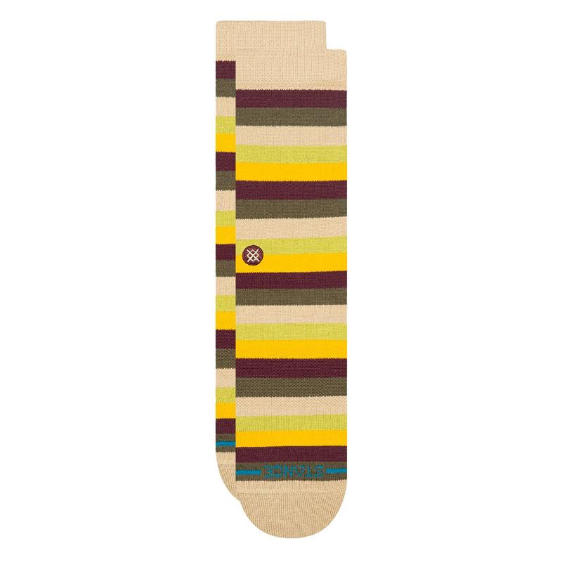 STANCE スタンス ソックス 靴下 メンズ ブランド STANCE SOCKS UPSTATE CREW 3 PACK - GREEN ３足セット | STANCE | 01