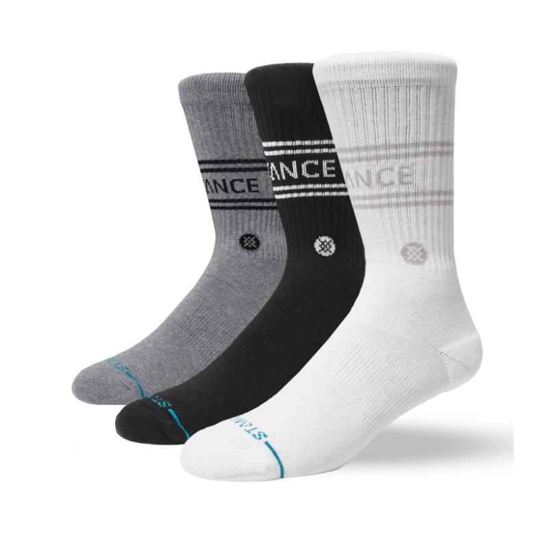 STANCE スタンス ソックス 靴下 メンズ ブランド STANCE SOCKS VITAL 3 PACK CREW - MULTI ３足セット | STANCE | 01
