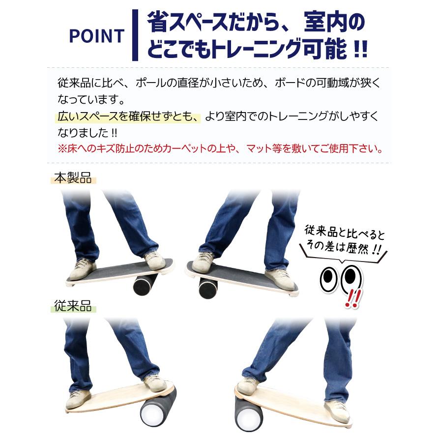 バランスボード 体幹 トレーニング 木製 ローラーセット : マニアック