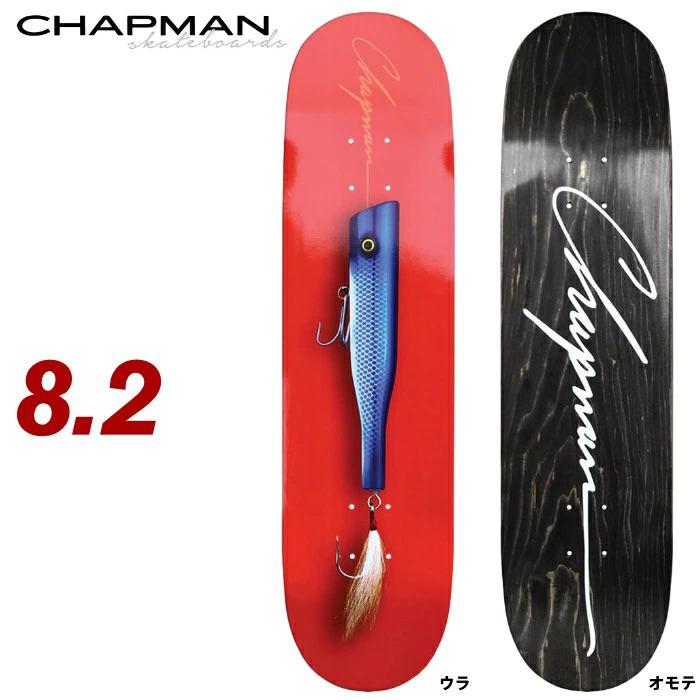 スケボー デッキ 8.2 単品 スケートボード チャップマン CHAPMAN