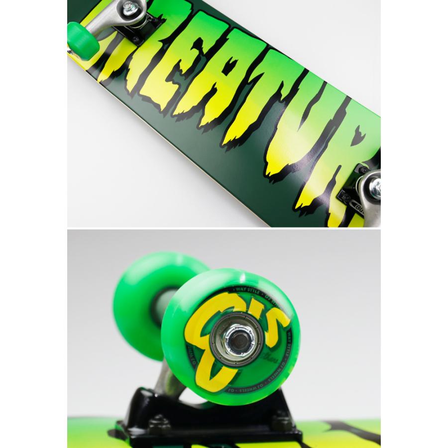CREATURE スケボー コンプリート スケートボード クリエーチャー CREATURE スケボー コンプリート スケートボード クリエーチャー