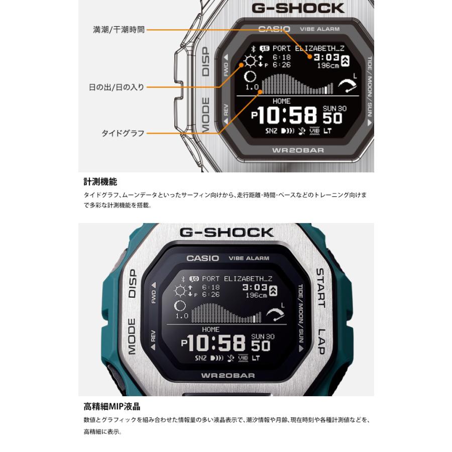 G-SHOCK ジーショック 腕時計 ウォッチ GBX-100-1JF G-LIDE GLIDE G