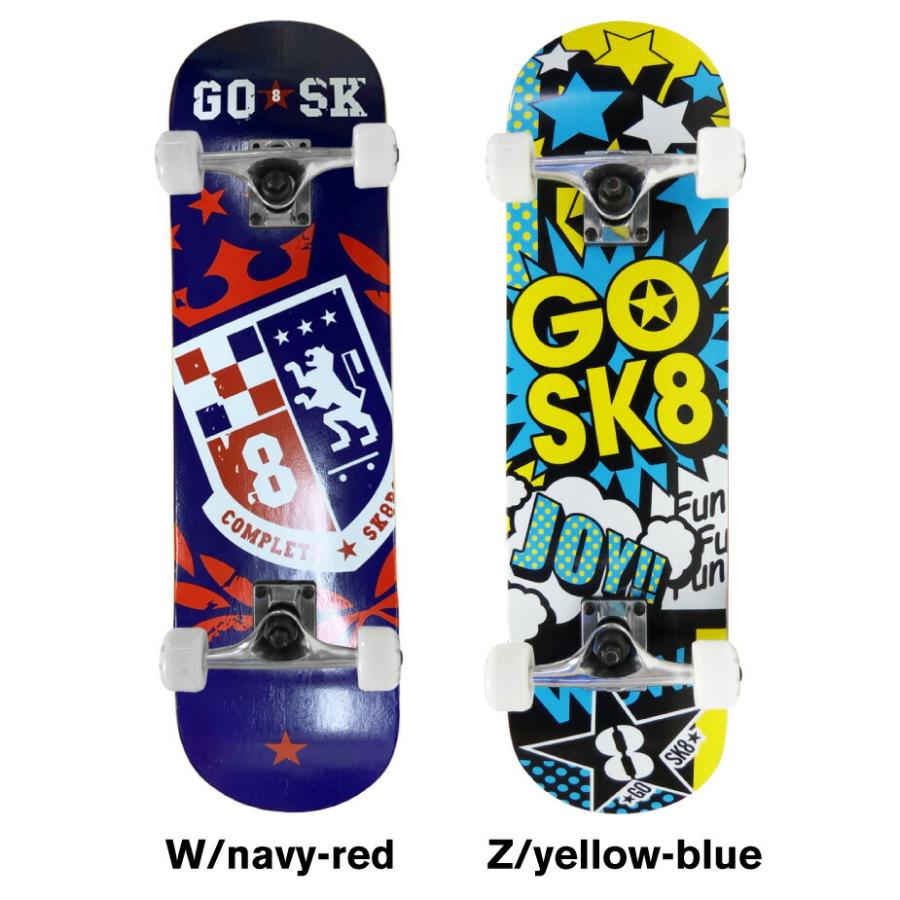 スケートボード キッズ コンプリート GOsk8 ゴースケート ２８インチ ヘルメット プロテクター｜maniac｜11