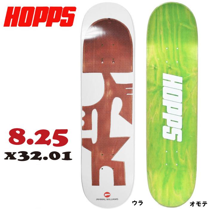 HOPPS スケートボード デッキ 8.5 × 32 MADNESS マッドネス スケボー