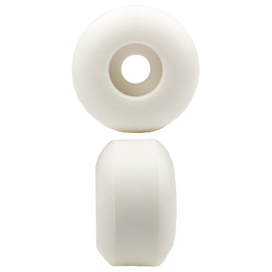 スケートボード ウィール 4個セット 52mm WHEEL ホワイト 無地