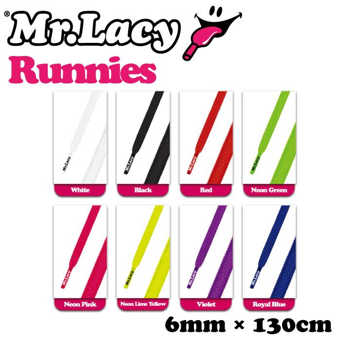 Mr.Lacy 靴ひも シューレース スニーカー用 ミスターレーシー Runnies