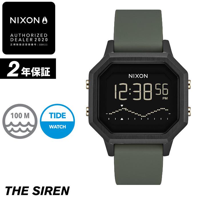 NIXON ニクソン 腕時計 SIREN SS (Stainless Steel) - Black/Fatigue 