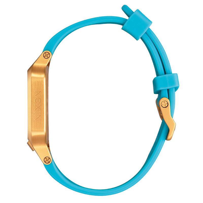 NIXON ニクソン 腕時計 THE HEAT - Aqua / Gold A1320-3432 ヒート 