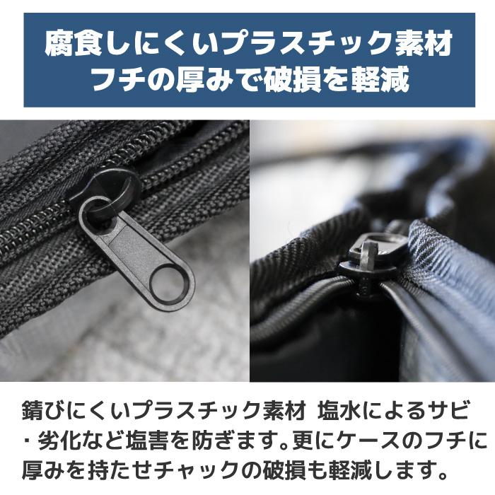 NOGES（ノージス） [錆にくい・フルジップ] サーフボードケース ロング
