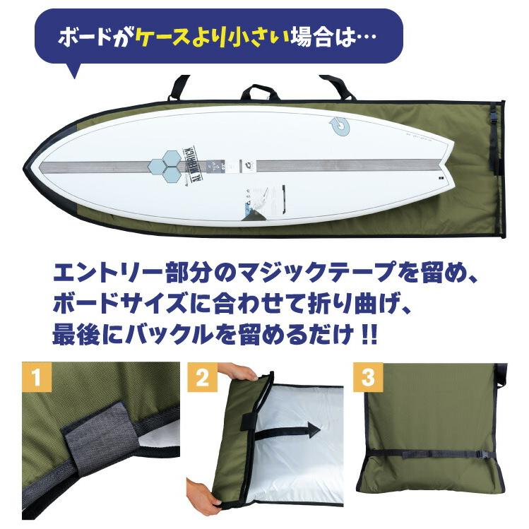 NOGES（ノージス） サーフボードケース ミッドレングス用 6'10