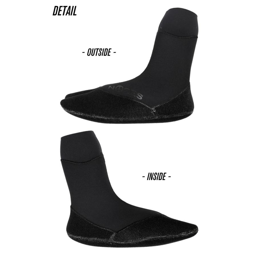 No.1969 Naked Fit Bootsサーフブーツ サーフィン4mm NOGES（ノージス） 日本製 サーフィン ブーツ 4mm サーフブーツ 国産