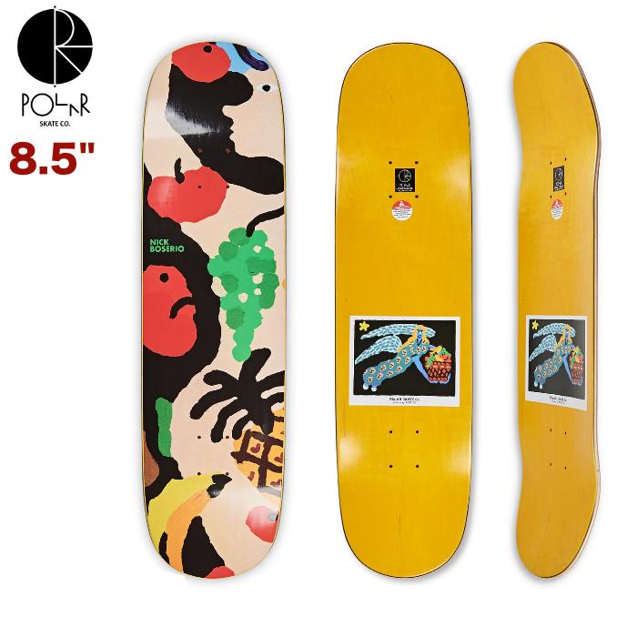 POLAR SKATE CO. スケボー デッキ ポーラー 8.5 NICK BOSERIO POLAR SKATE CO. スケボー デッキ ポーラー 8.5 NICK BOSERIO