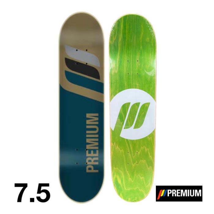 スケボー デッキ 7.5 単品 スケートボード プレミアム PREMIUM LOGO