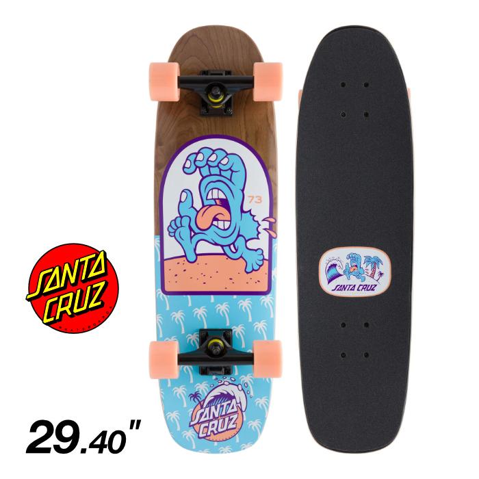スケボー コンプリート スケートボード SANTA CRUZ サンタクルーズ BEACH BUM HAND STREET CRUISER ２９.４” サンタクルズ | SANTA CRUZ