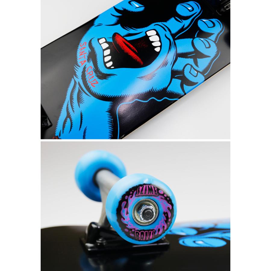 スケボー コンプリート スケートボード SANTA CRUZ サンタクルーズ SCREAMING HAND 8.0” FULLサイズ サンタクルズ|maniac|02