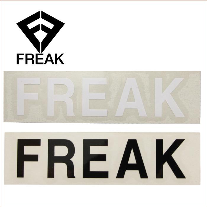 FREAK フリーク ステッカー シール LOGOMARK ロゴマーク カッティングステッカー :sb-freak-acce-logomark:マニアック  Yahoo!店 - 通販 - Yahoo!ショッピング